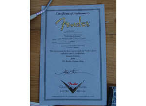 Fender Custom Shop / Time Machine Series - '60 Strat Closet Classic