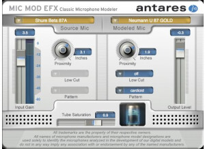 Antares Audio Technology Mic Mod efx