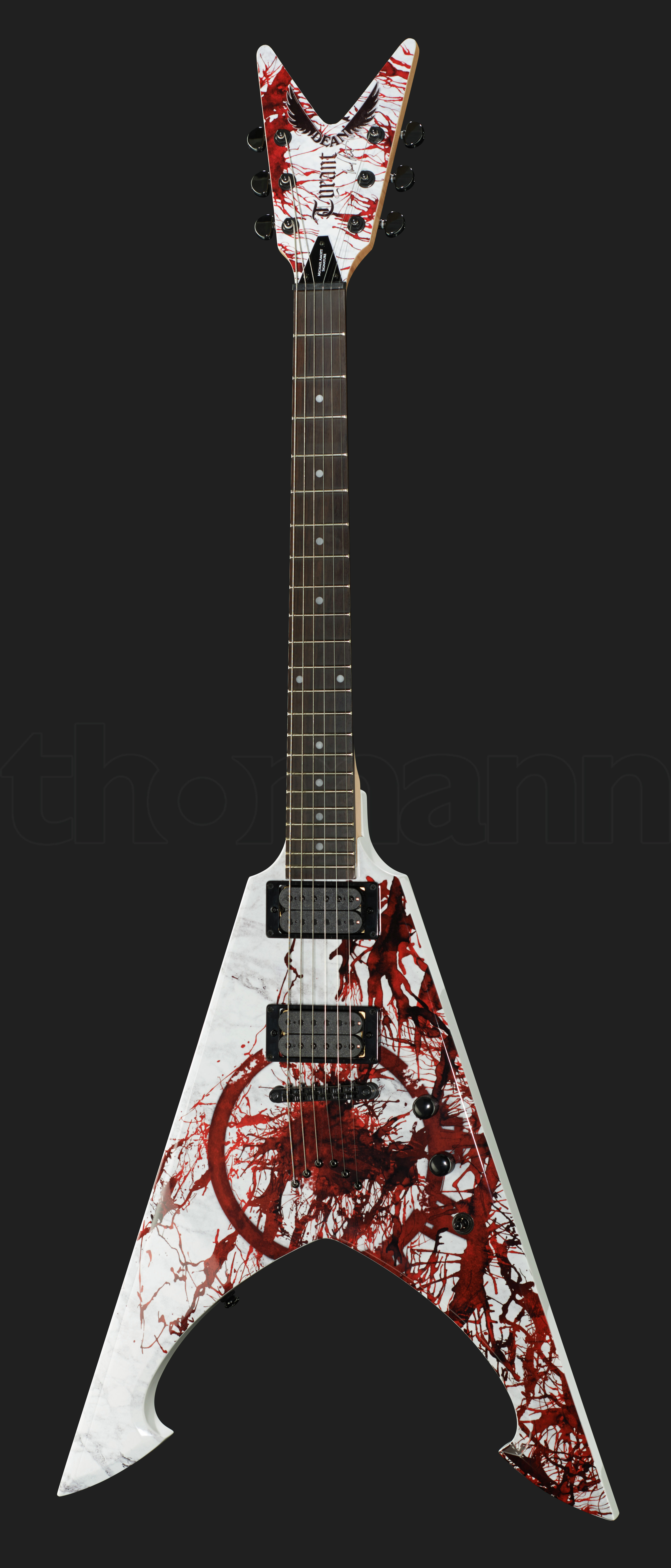 Dean Guitars Michael Amott Tyrant X Splatter