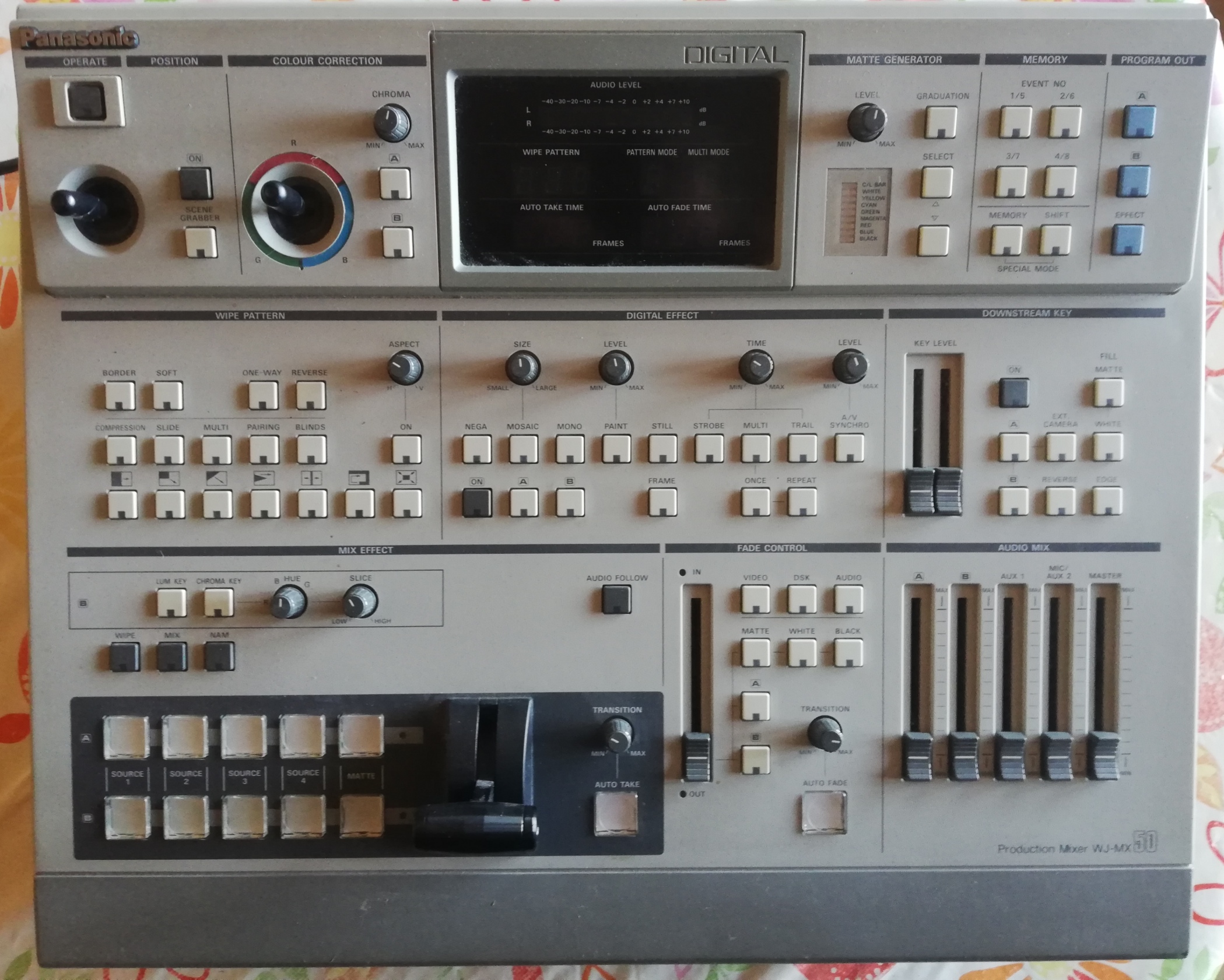 Pictures and images Panasonic WJ-MX50 - Audiofanzine