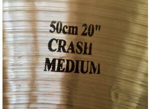 Istanbul Mehmet Traditional Medium Crash 20"