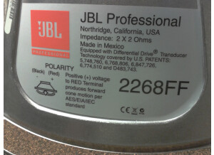 JBL PRX618S-XLF (66956)