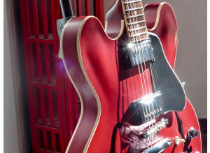 Gibson ES-335 Dot Satin Custom Shop - Red (33777)