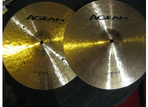 Agean Cymbals Legend HiHat 14"
