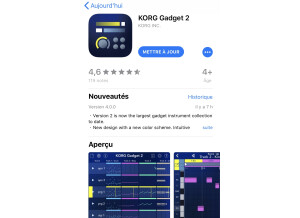 Korg Gadget 2 Desktop