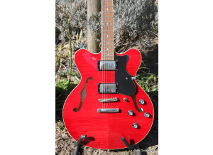 Hofner Guitars Verythin CT - Transparent Red (80344)