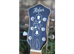 Hofner Guitars Verythin CT - Transparent Red (4851)
