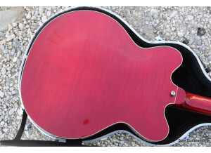 Hofner Guitars Verythin CT - Transparent Red (9171)