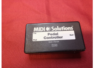 Midi Solutions Pedal Controller (51601)