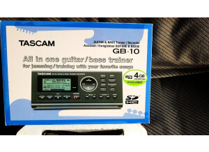 Tascam GB-10 Guitar/Bass Trainer/Recorder (10876)