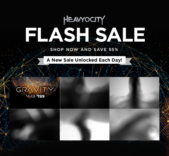 Heavyocity Flash Sale Gravity