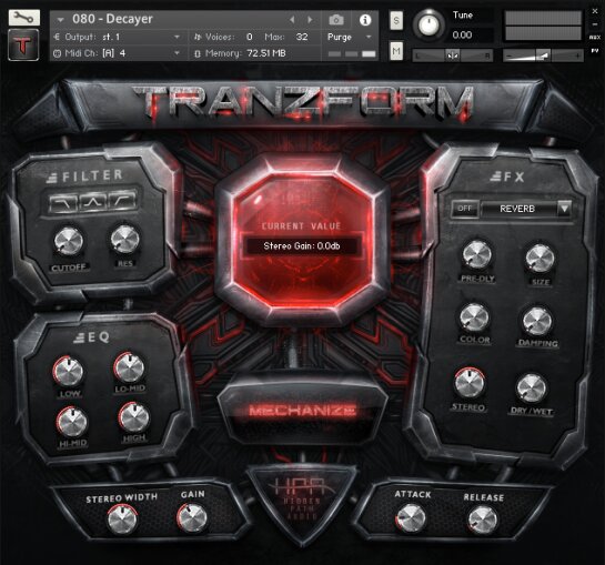 Tranzform GUI Tranzform GUI