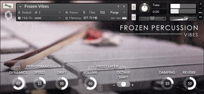 frozen-vibes-interface-screenshot