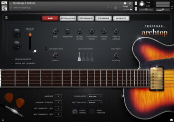 Impact Soundworks Shreddage 3 Archtop : s3-arch-1 Impact Soundworks Shreddage 3 Archtop : s3-arch-1