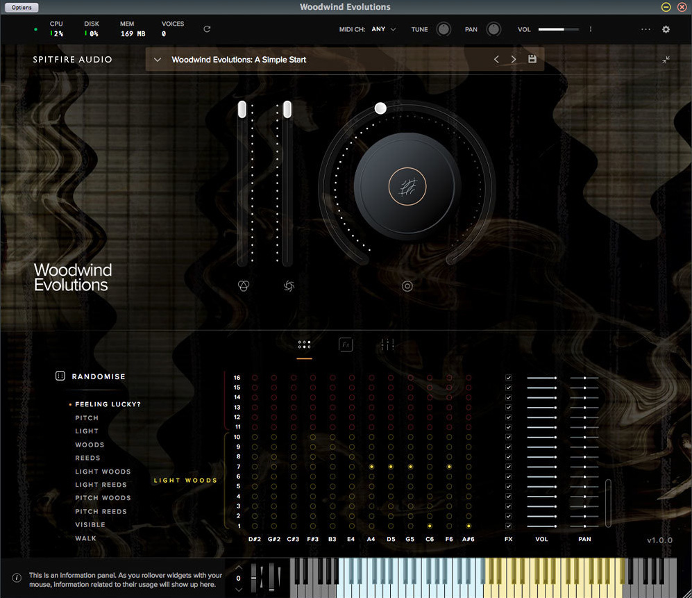 Spitfire Audio Woodwind Evolutions : woods_grid