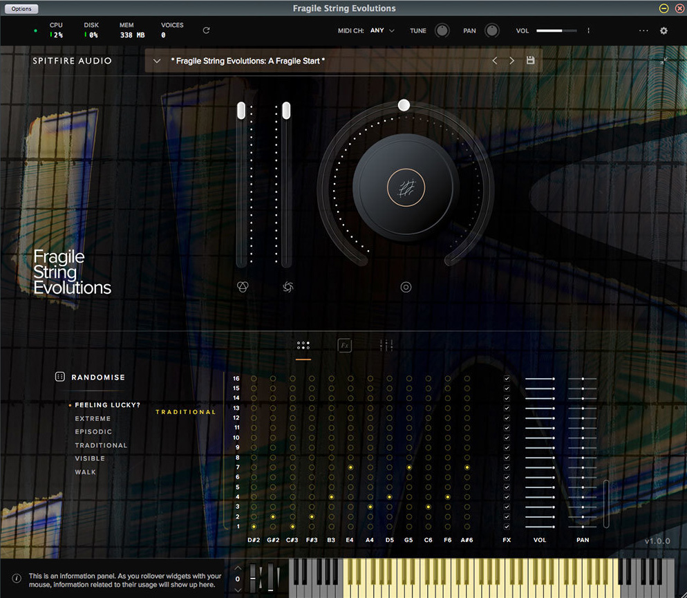 Spitfire Audio Fragile String Evolutions : fragile_grid