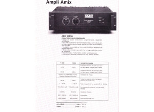 Amix H2400S specs