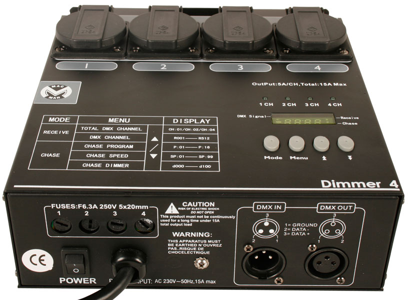 Boost 4C Dimmer DMX 4 Voies