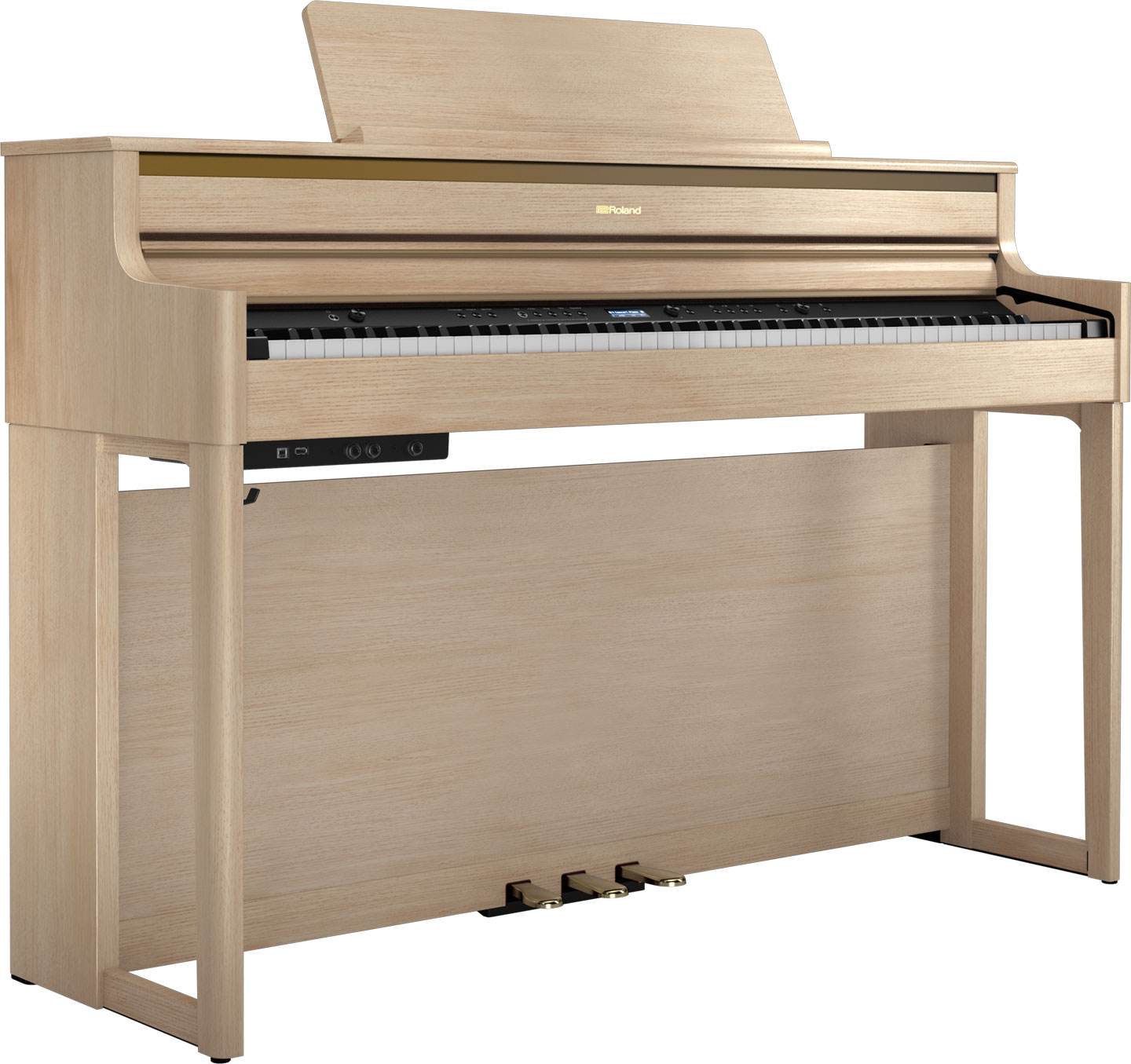 Roland HP704 : gallery_hp704_angle_light_oak