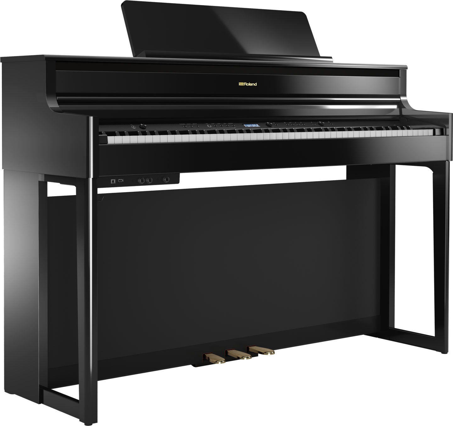 Roland HP704 : gallery_hp704_angle_polished_ebony