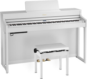 Roland HP702 : gallery_hp702_angle_bench_white Roland HP702 : gallery_hp702_angle_bench_white
