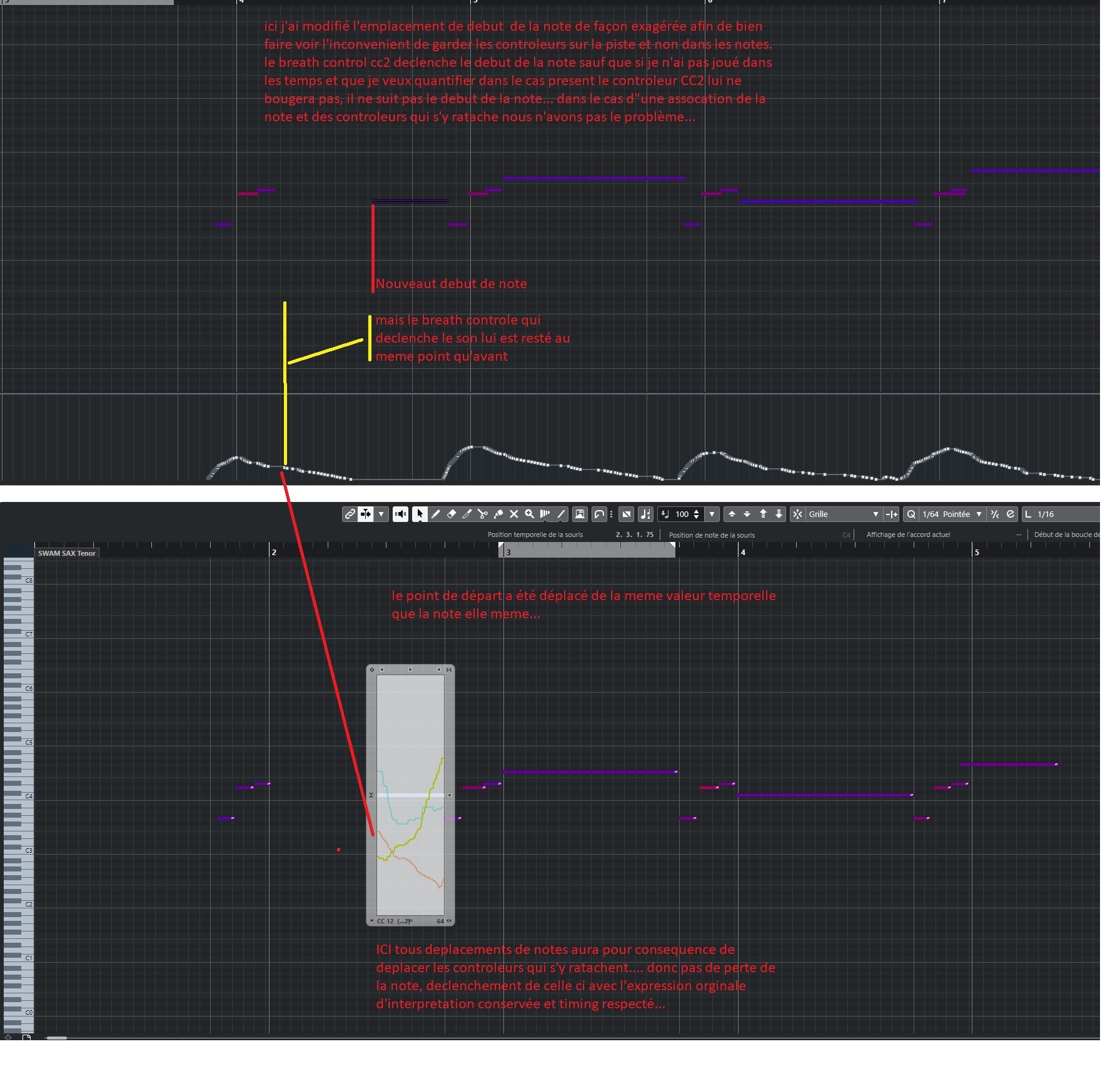 comparaison des deux solutions