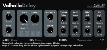 Valhalla DSP ValhallaDelay : Valhalla DSP ValhallaDelay (15025) Valhalla DSP ValhallaDelay : Valhalla DSP ValhallaDelay (15025)