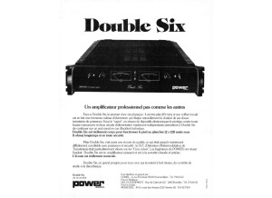 Power Acoustics Double Six serie II