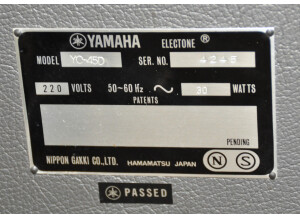 Yamaha YC-45D (73243)