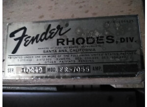 Rhodes Model FR-7055