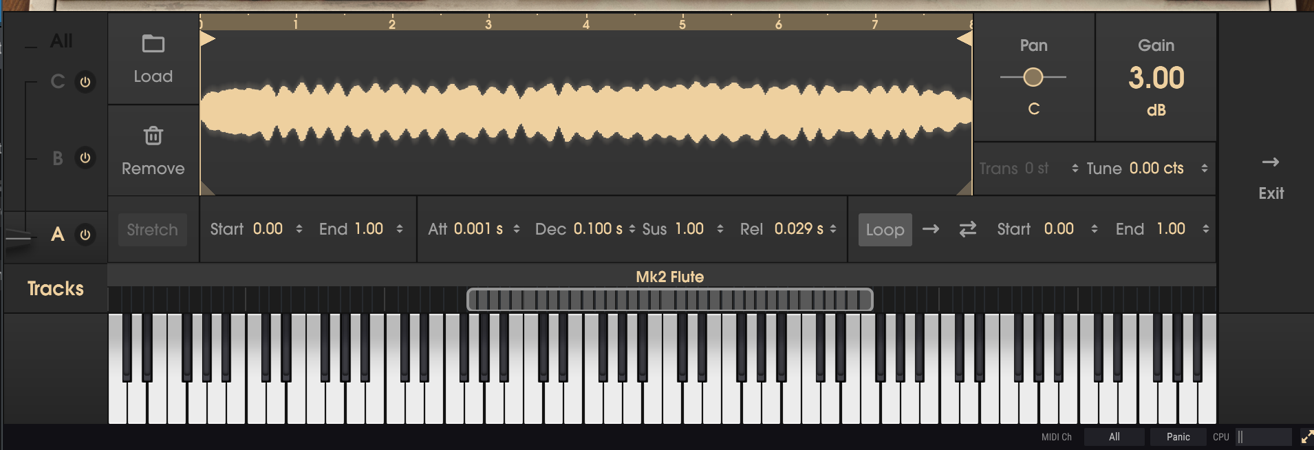 Arturia V Collection 7 : mellotronsample