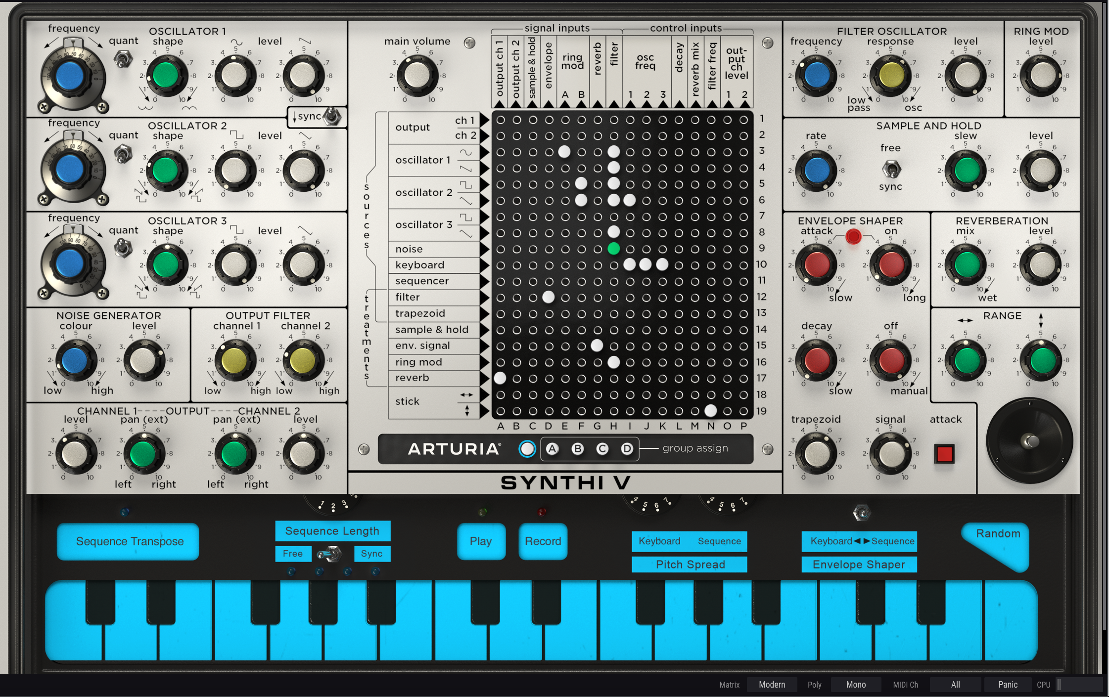 Arturia V Collection 7 : synthiv