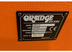 Orange PPC112C (51060)