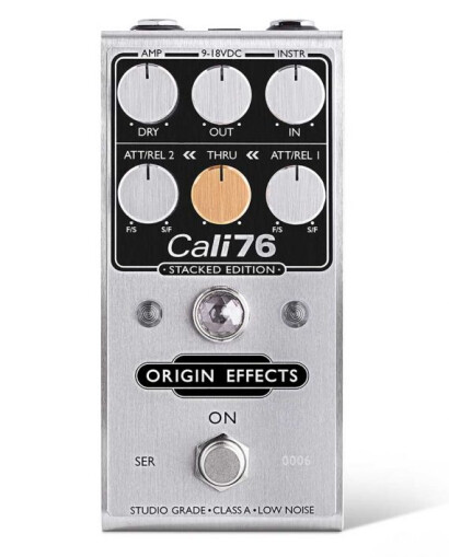 Origin-Effects-Cali76-Stacked-Edition-SE-Compressor-Limiter-Guitar-Pedal-Clean-Sustain-Boutique-Deluxe-Compact-Series-Parallel-Stompbox-Front-570x708