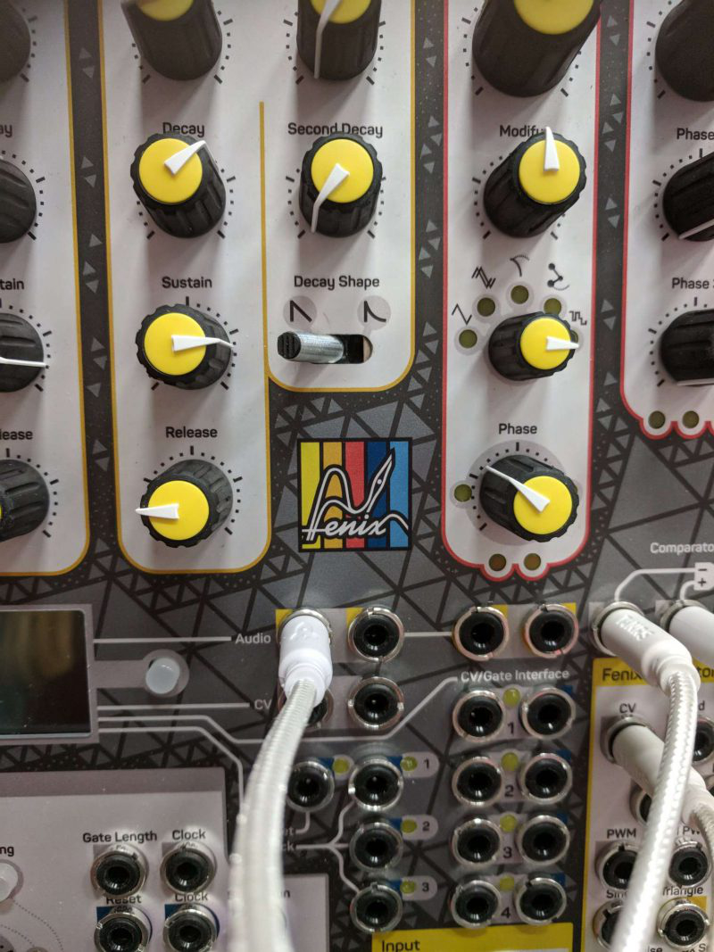 Fenix-front-at-Superbooth19-detail-Fenix-logo-800x1067