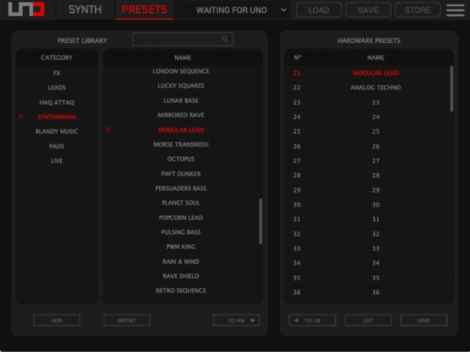 uno_synth_editor Librarian uno_synth_editor Librarian