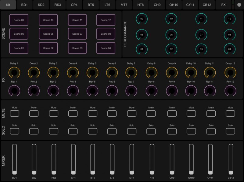 ID-Entity Touch OS Layout for Elektron Analog Rytm : touchosc-layout-for-elektron-analog-rytm