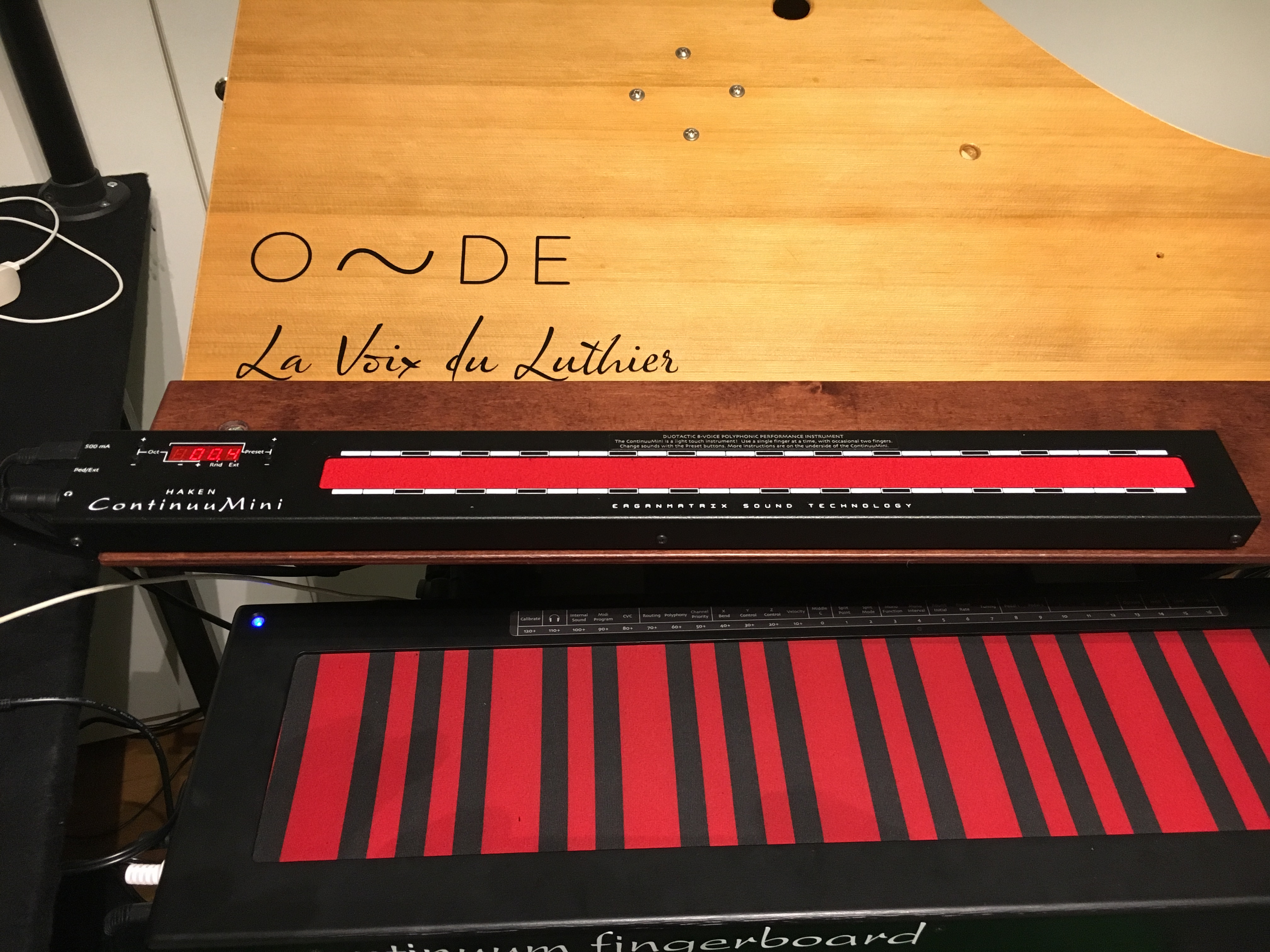 Haken Audio ContinuuMini : Voix du Luthier Onde Continuum Mini IMG-4862.JPG