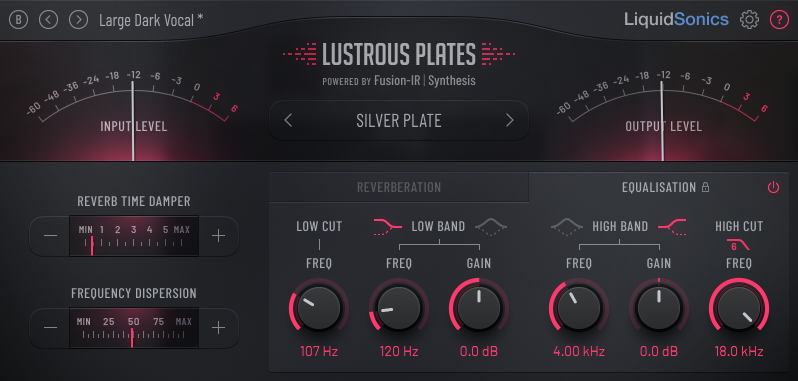 Lustrous Plates Black