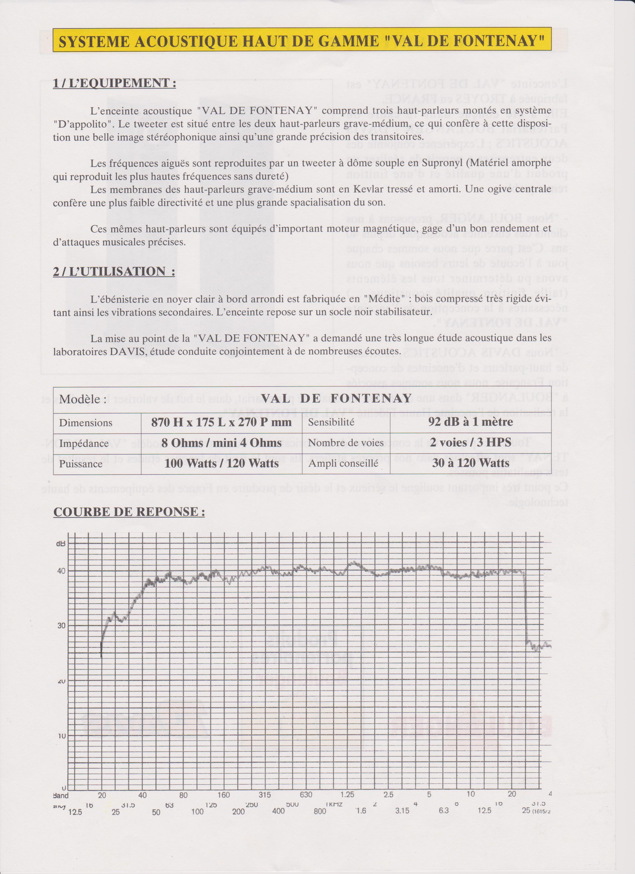 Davis Acoustics Val de Fontenay