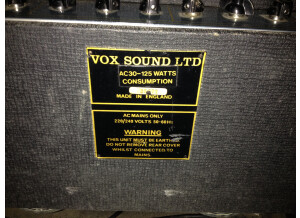 Vox AC30 Vintage (55291)