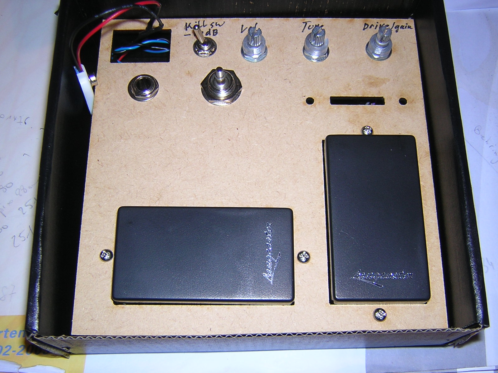 Langcaster Kit Humbuckers LP