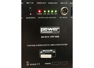 Power Acoustics BE 9515 ABS