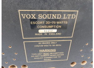 Vox Escort 30  (4135)