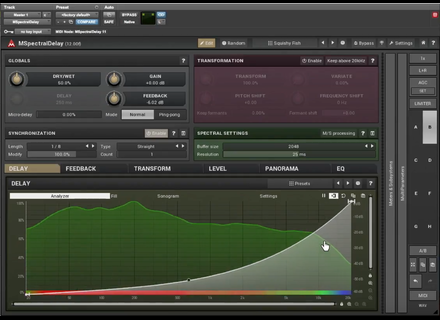 Vends MSpectralDelay