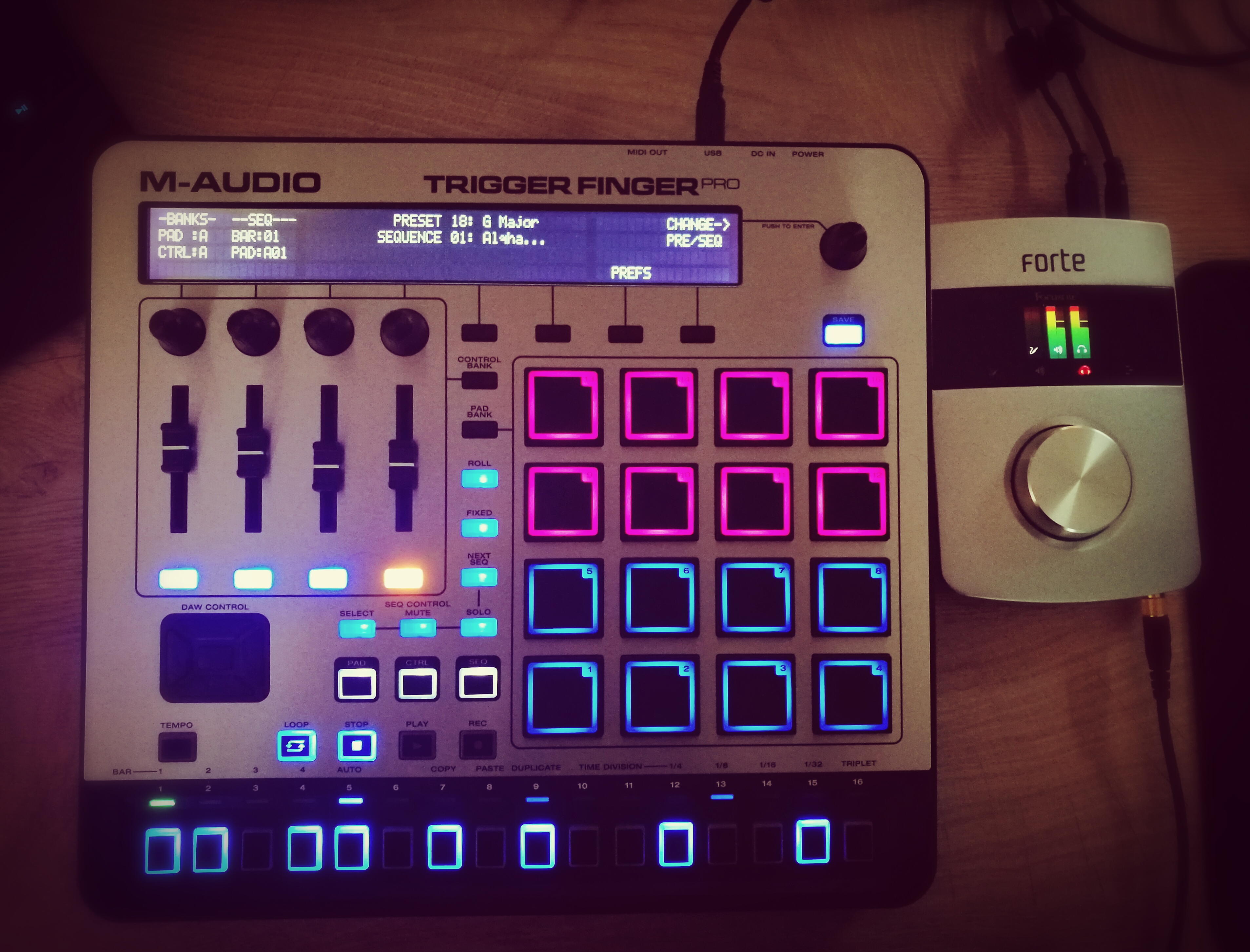 M-Audio Trigger Finger Pro