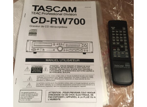 Tascam CD-RW700 (77523)