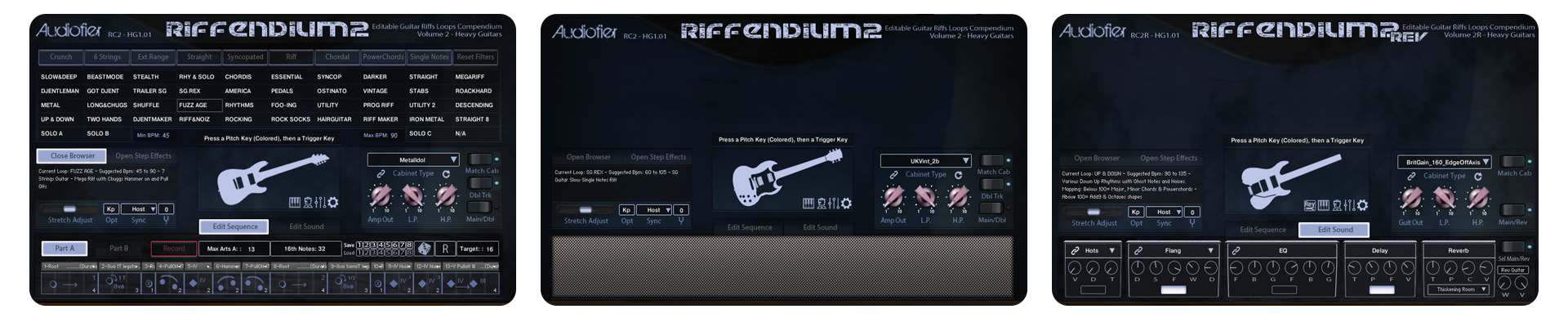 Audiofier Riffendium Volume 2: Heavy Guitars : riffendium2_3_gui
