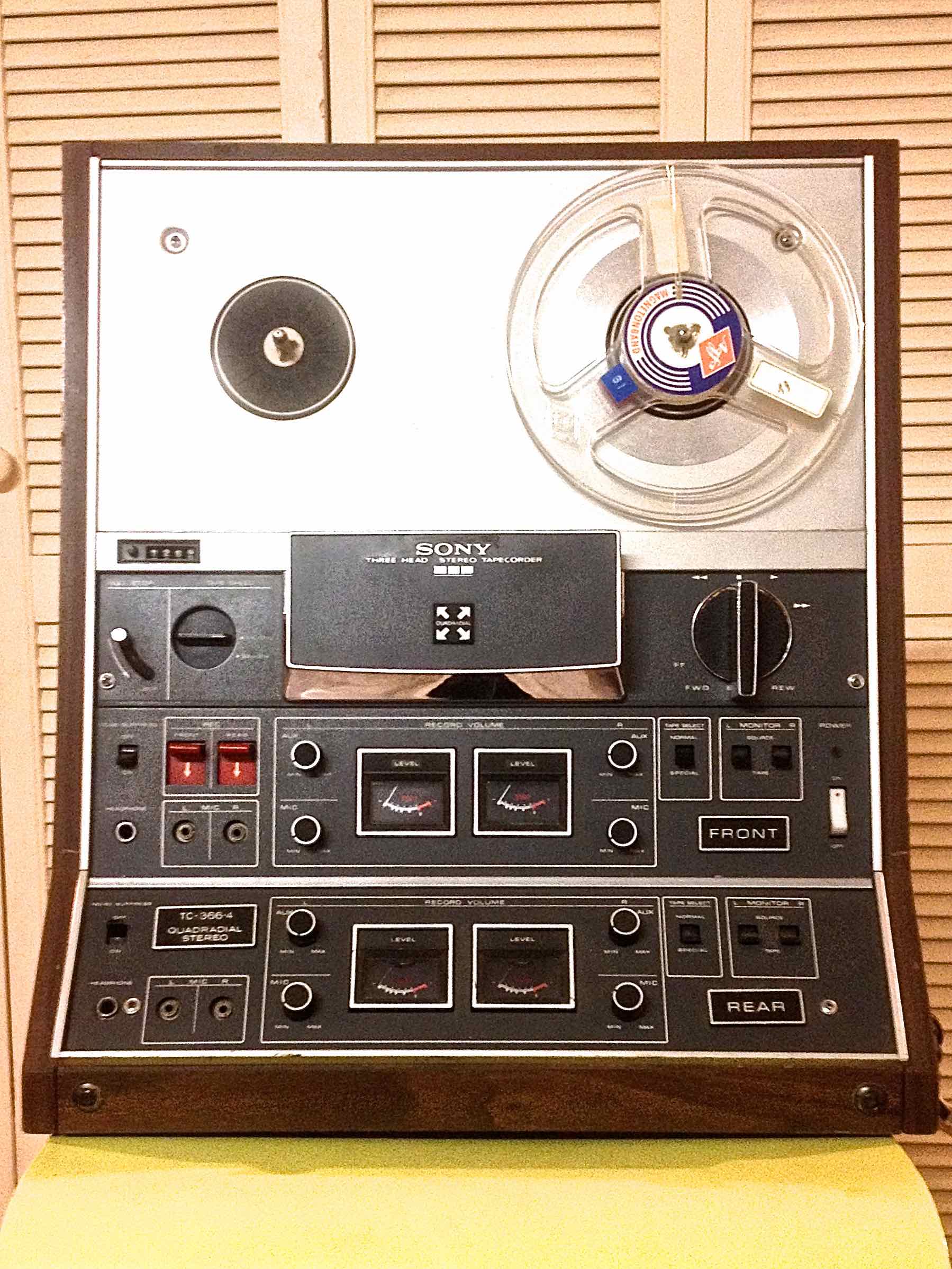 SONY TC 366-4 Magnétophone 4 Pistes ANALOGIQUE 