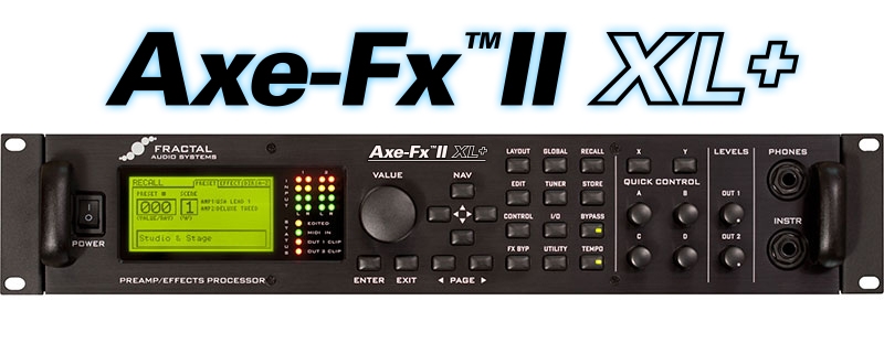 Pictures and images Fractal Audio Systems Axe-FX II XL+ - Audiofanzine